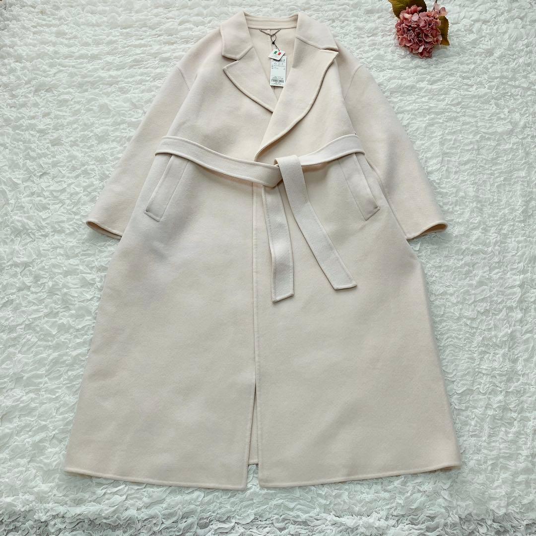 23区　新品　MANTECOリバー ロング コート　ベージュ　40
