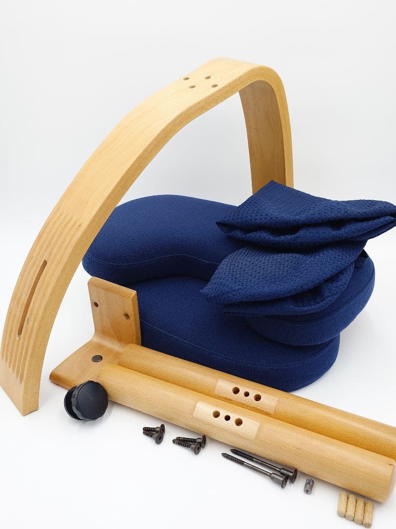 バランスイージー バランスチェア ネイビー サカモトハウス　カバー付き