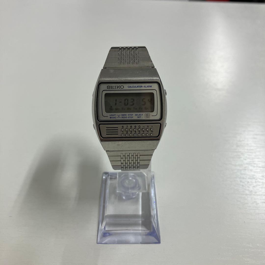 稼働品　SEIKO チェックメイト カリキュレーターアラーム C359-5000