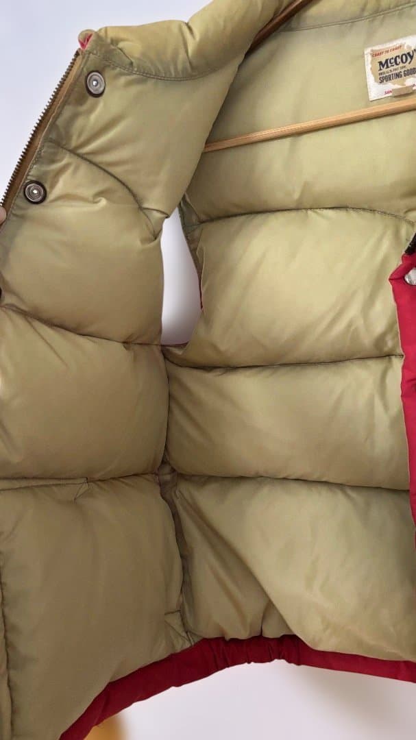 McCoy's ザリアルマッコイズ ヨークレザーベスト　サイズ40