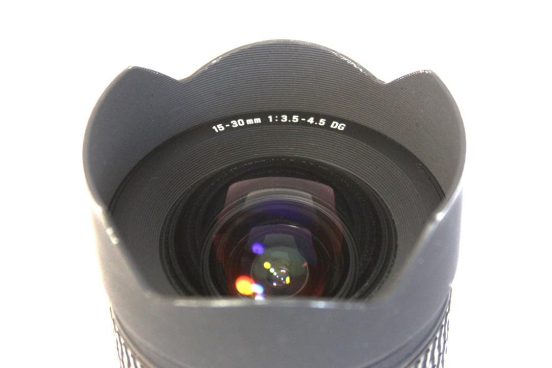 レンズ(ズーム) SIGMA 15-30mm 1:3.5-4.5 DG EX ASPHERICAL
