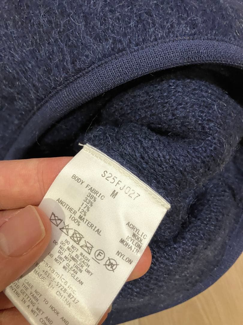 nanamica Pullover Mohair Sweater Mサイズ