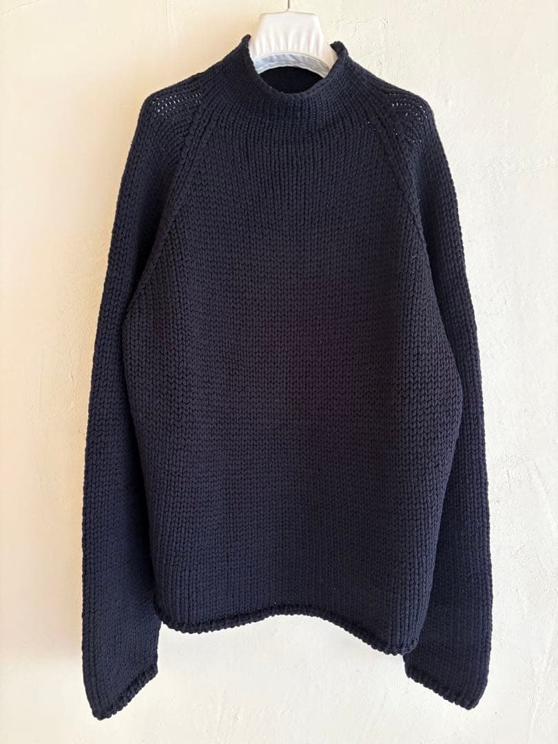 エルメス　ローゲージウール素材のニット　イタリア製