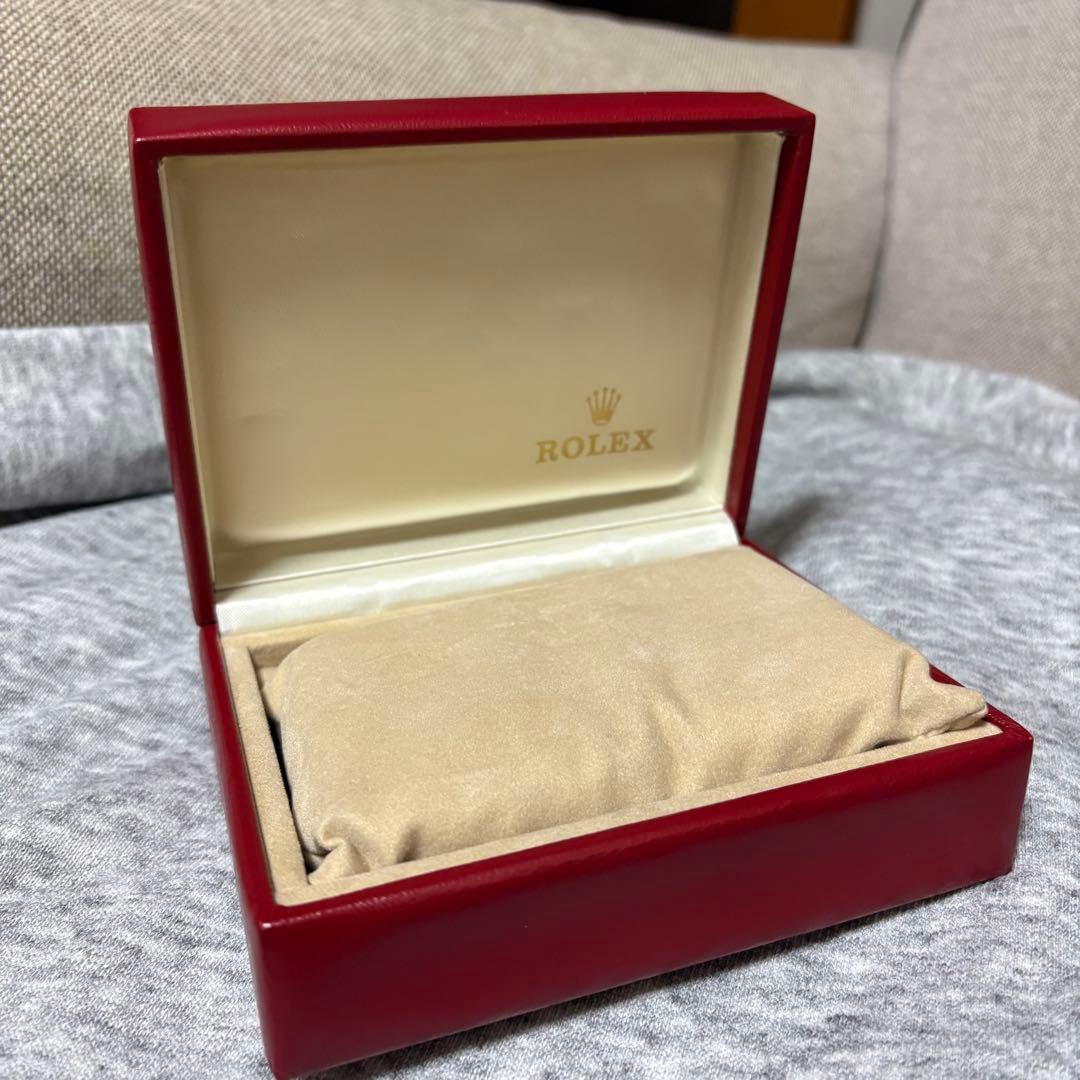 ROLEX 赤いレザーケース 外箱付き