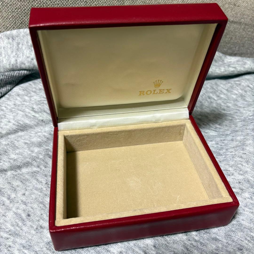 ROLEX 赤いレザーケース 外箱付き