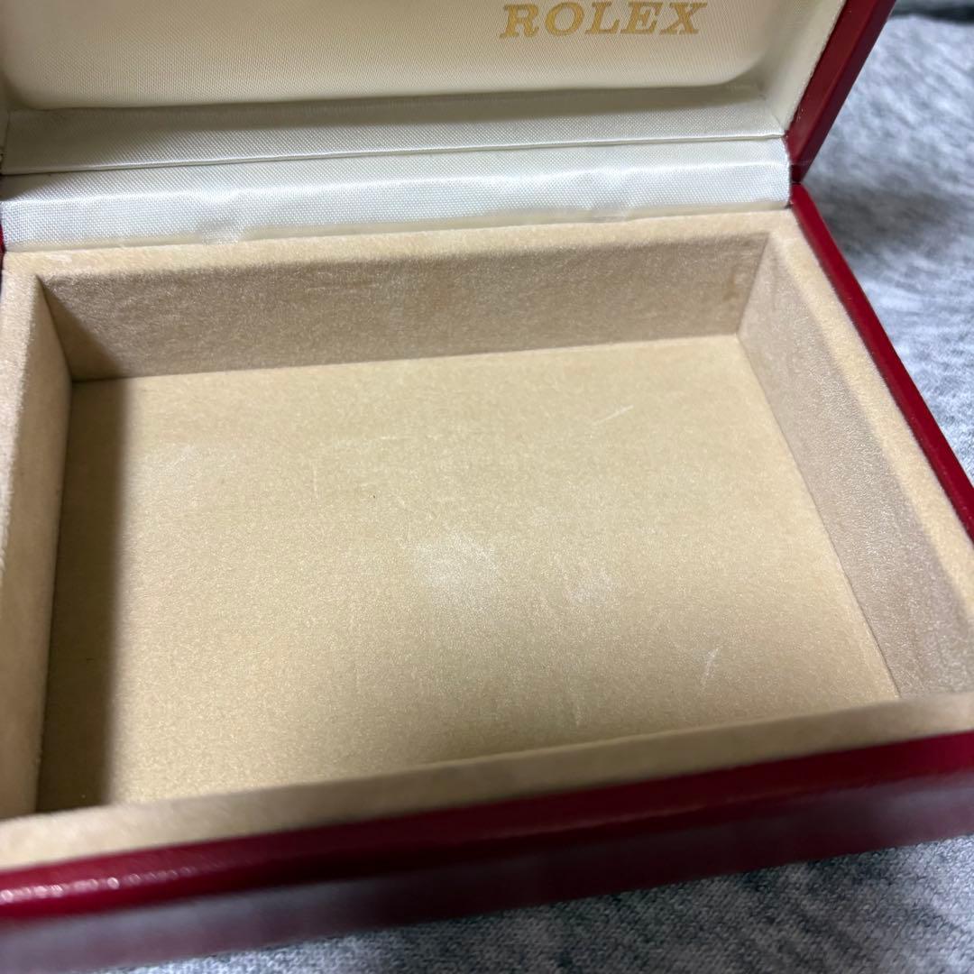ROLEX 赤いレザーケース 外箱付き