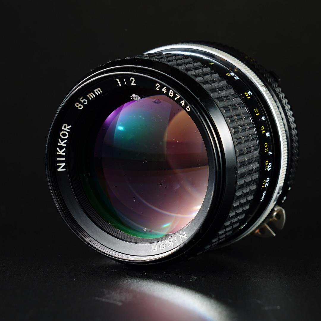 【極美品】動作◎ ニコン Ai Nikkor 85mm F2 745