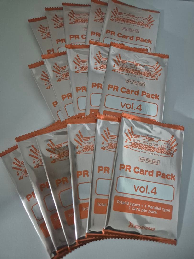 ラブライブカードゲーム　プロモパック16枚　PRカードパック vol.4　ラブカ