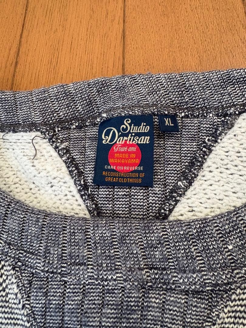 Studio Dartisan XL 吊り編み　スウェット