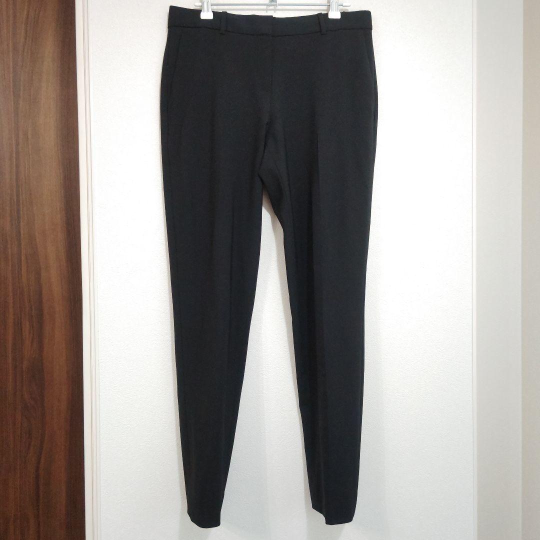 美品✨『Theory』セオリー ノーカラー パンツ セットアップ スーツ L ４