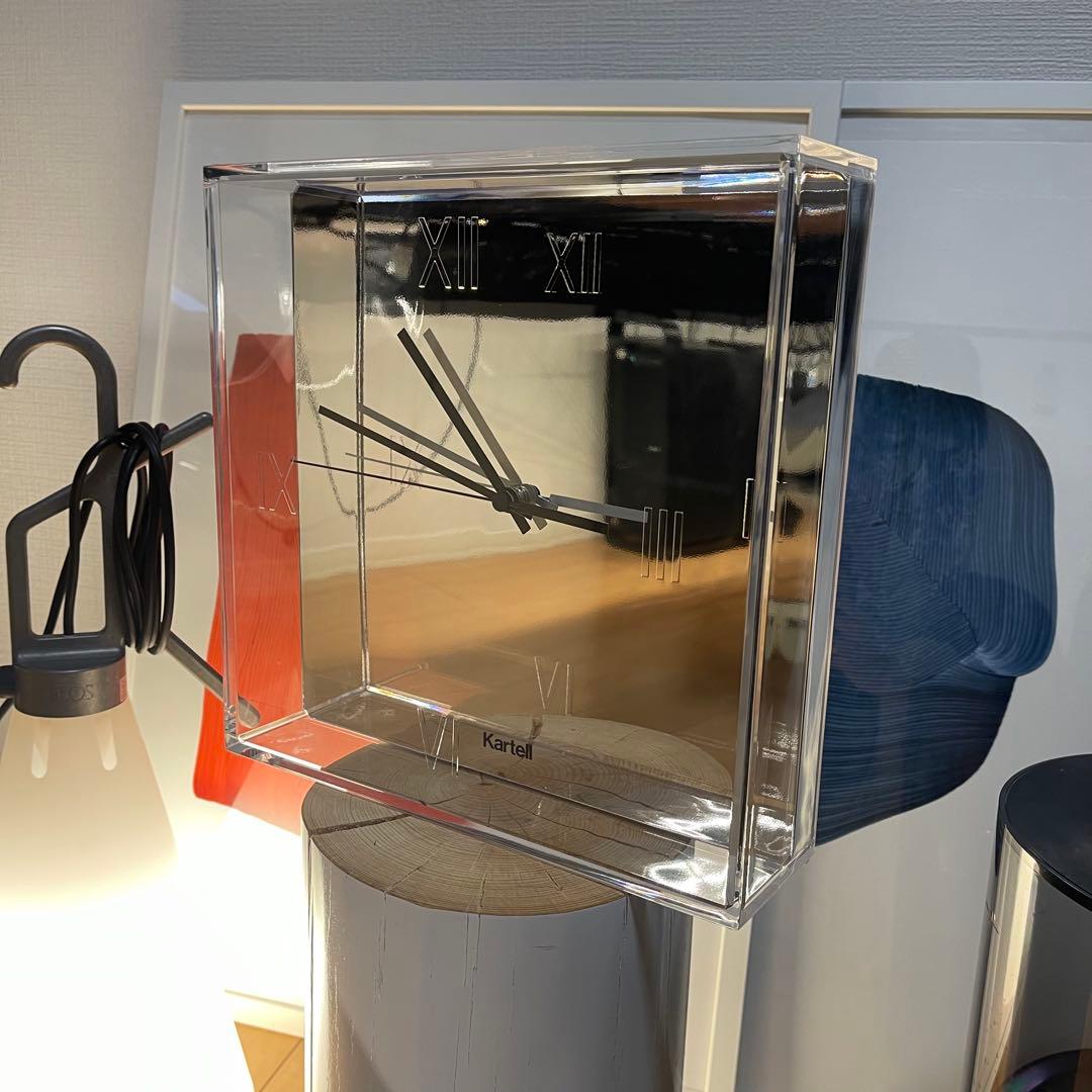 【正規品・極美品】Kartellカルテル/ティックタックTIC&TAC/クローム