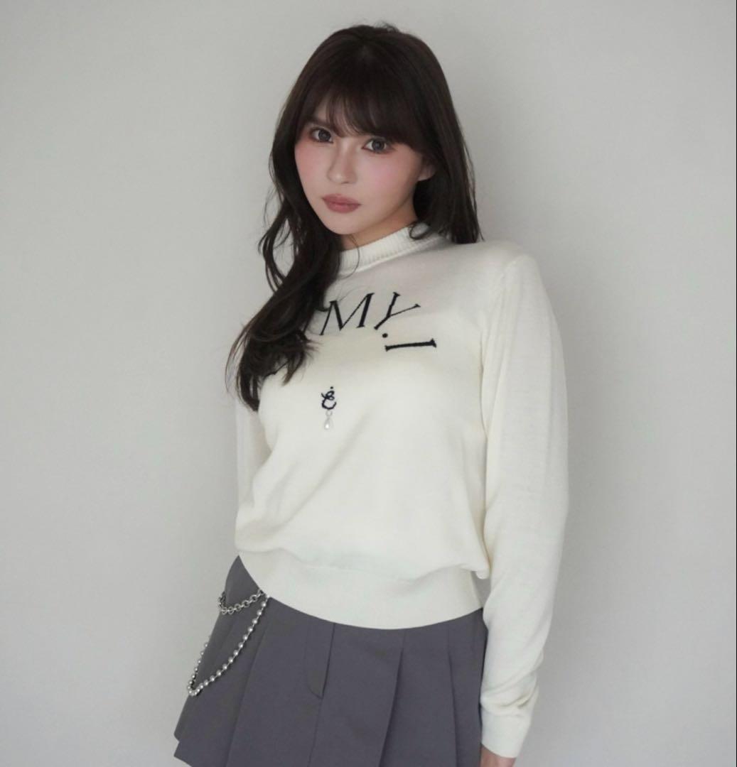 eimy istoire EIMYニットプルオーバー ホワイト