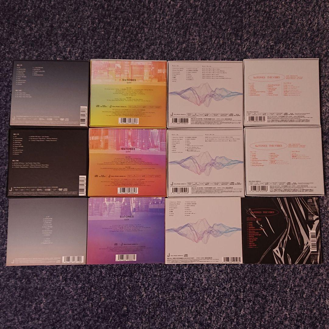 【CD】アルバム DVD Blu-ray セット 外袋無し（SixTONES）