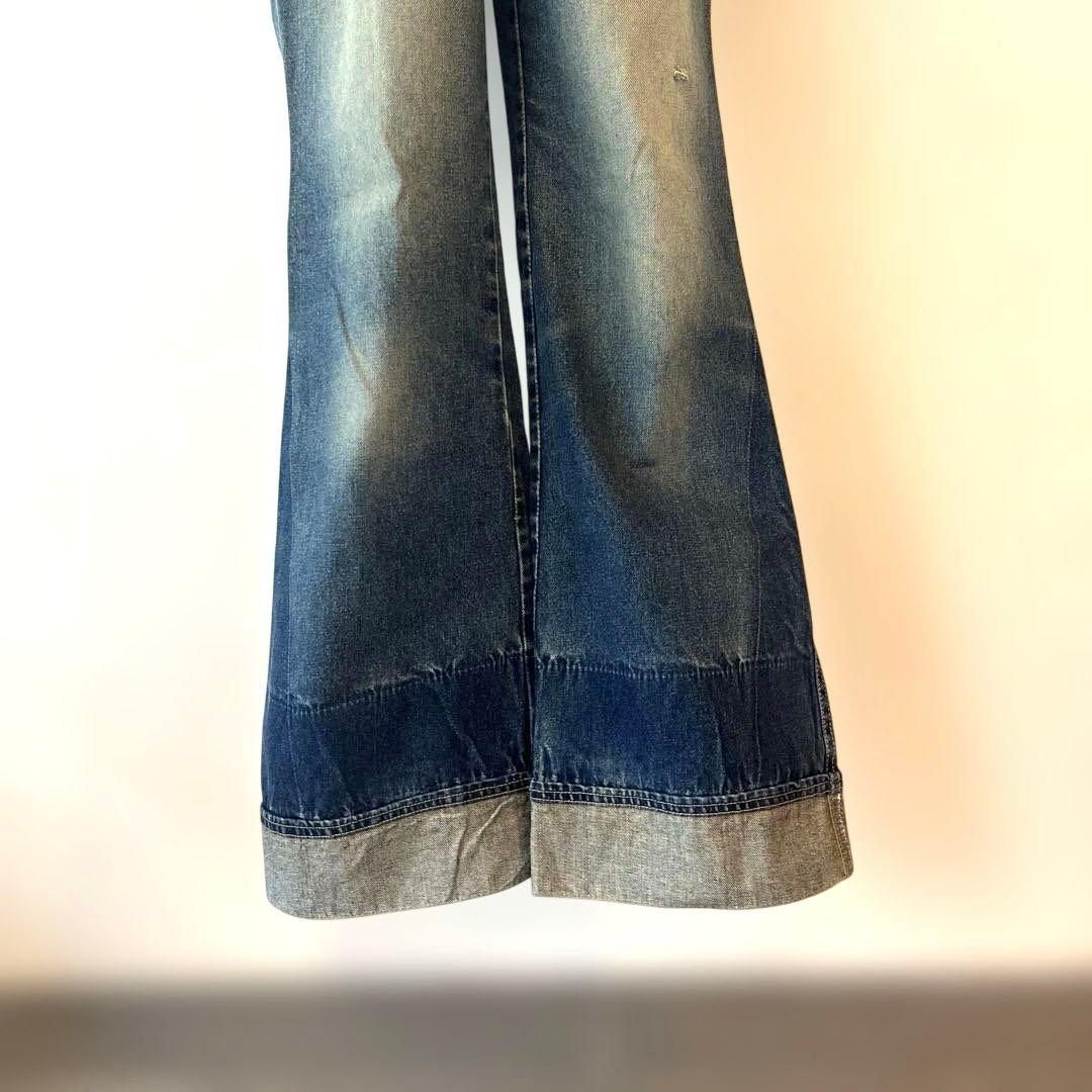 s*a様 Jean Paul Gaultier M デニム フレアシェイプ　アー