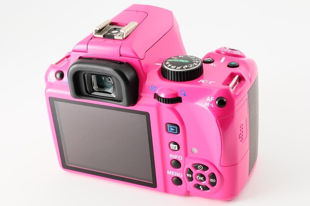 美品 ペンタックス PENTAX K-r ピンク 18-55mm レンズキット