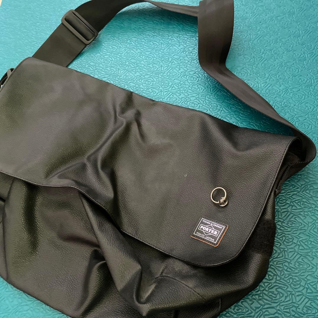 PORTER メッセンジャーバッグ 黒 日本製