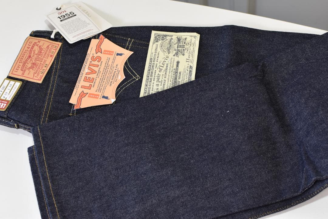 ■■▢ LEVI’S ▢■■リーバイス　501XX　　　1955　赤耳