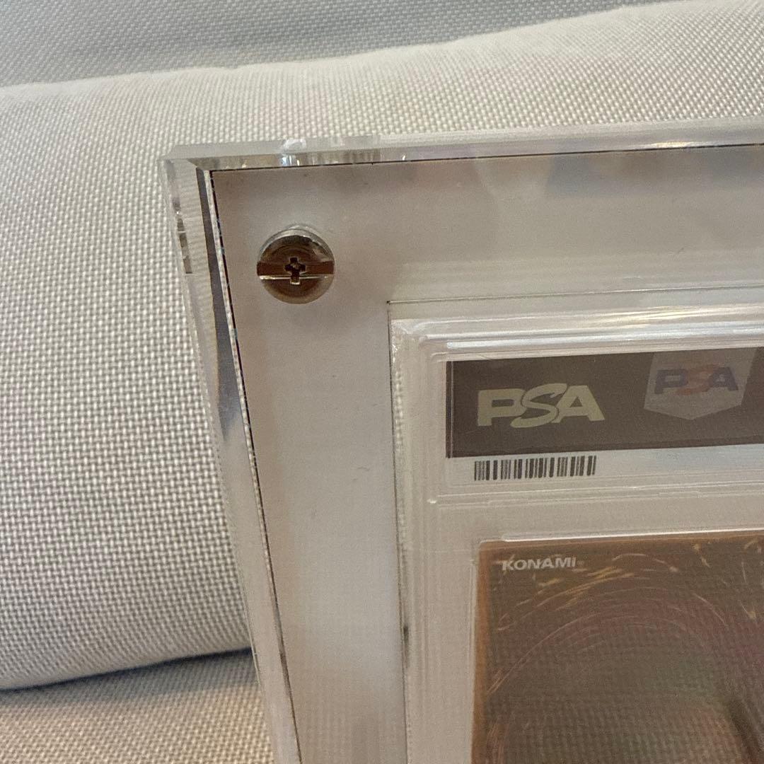 PSA10 青眼の白龍　初期　復刻　海馬　シークレットレア　ディスプレイ付き