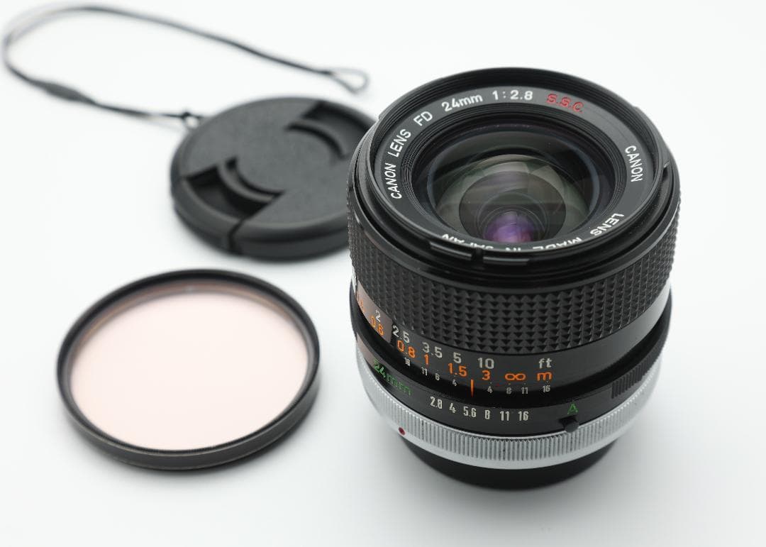 【美品】キヤノン Canon FD 24mm f/2.8 広角レンズ