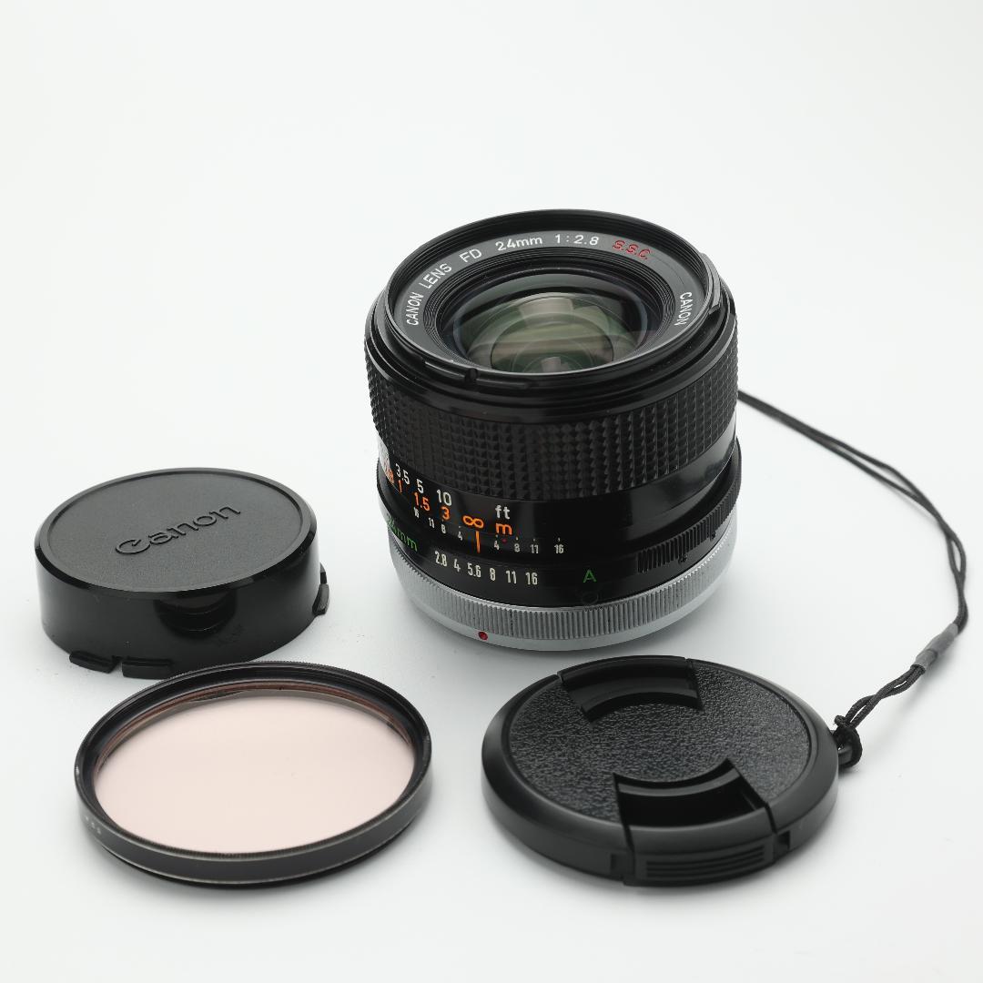 【美品】キヤノン Canon FD 24mm f/2.8 広角レンズ