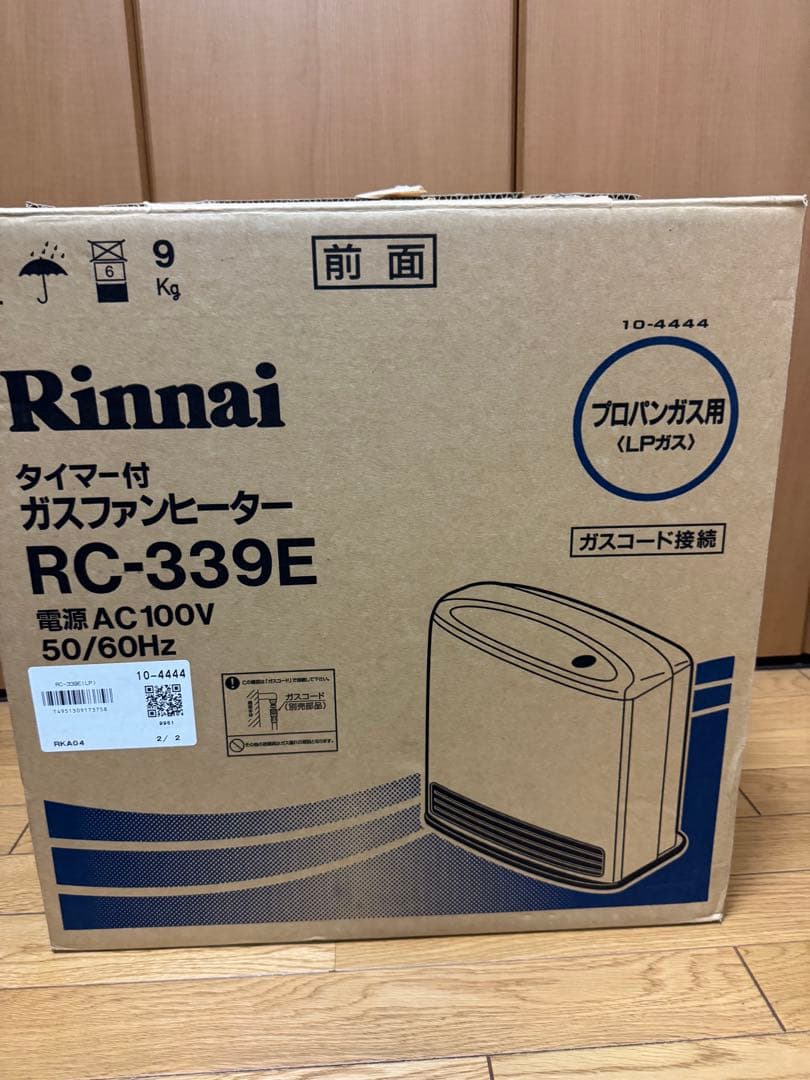 Rinnai ガスファンヒーター RC-339E