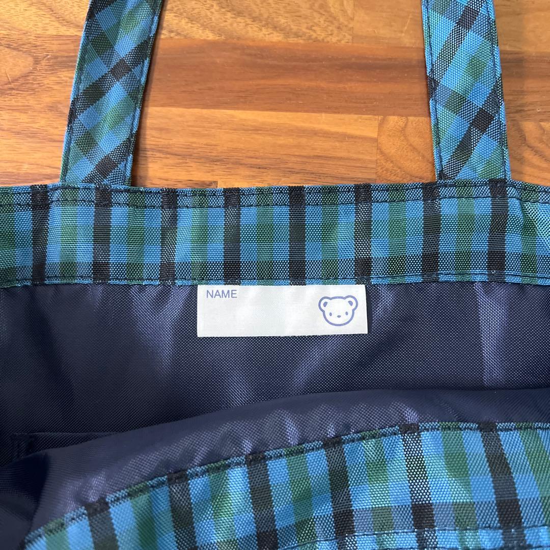 【完売品】ファミリア レッスンバッグ チェック柄