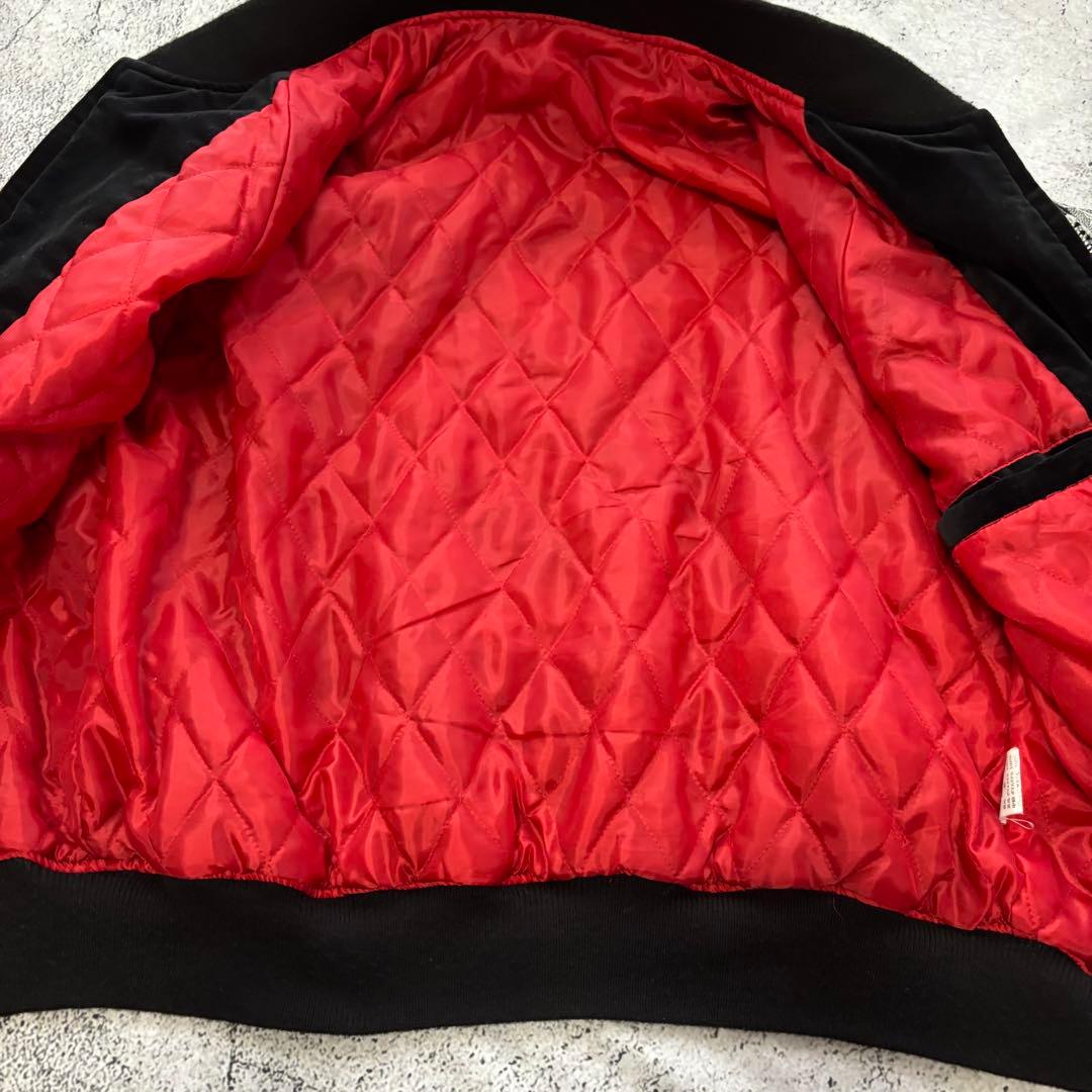 hosihime スカジャン　別珍　ベロア　YOKOSUKA 刺繍　龍　短丈