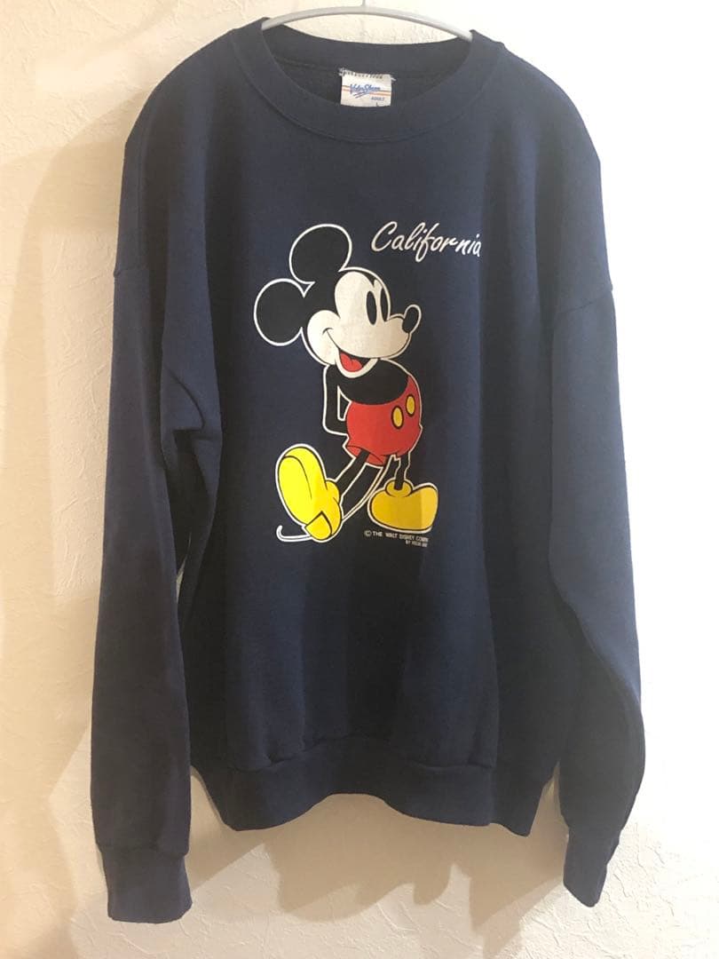 たら80s〜90s Velva Sheen ミッキーマウス ヴィンテージ