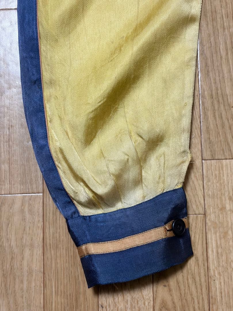 50s スカジャン スーベニア ヴィンテージ 古着 サンフェード 鬼フェード