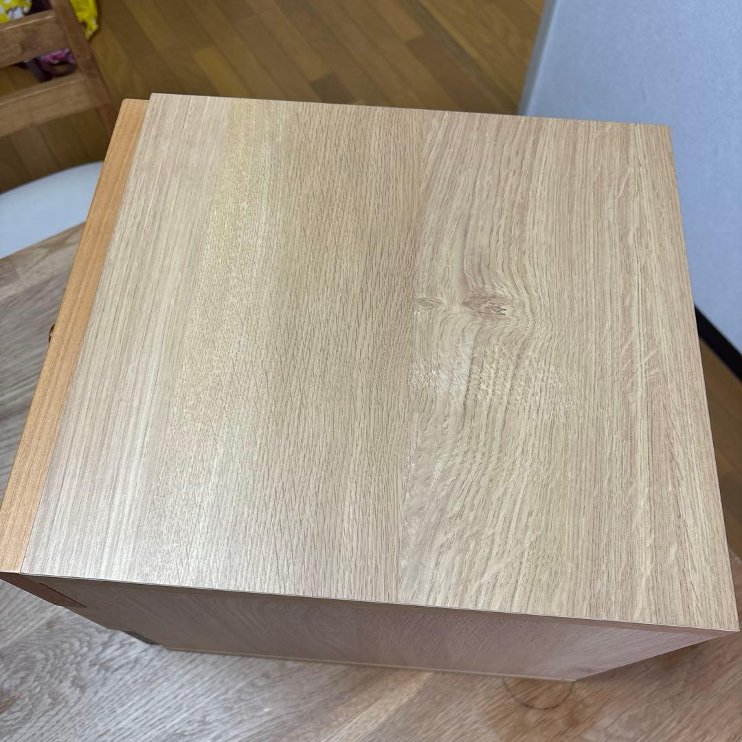 マルヨシ民芸家具　天然木　引き出しボックス　卓上収納 引き出し収納 三段