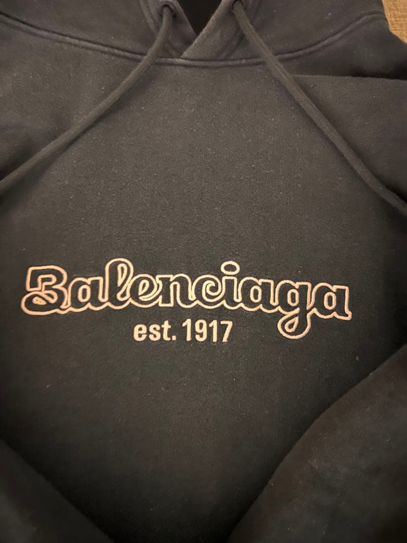 Balenciaga ブラック パーカー