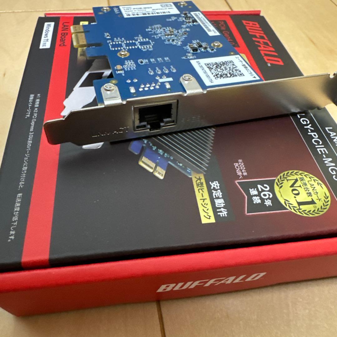 BUFFALO LANボード LGY-PCIE-MG3