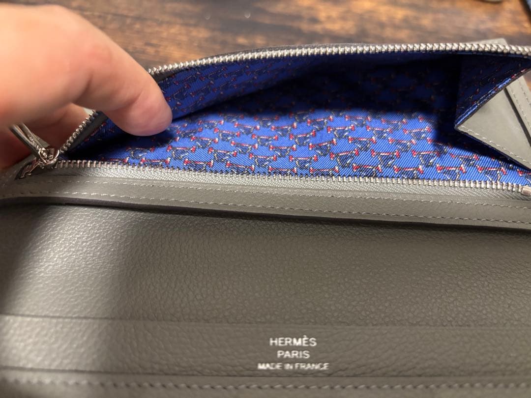 エルメス　長財布