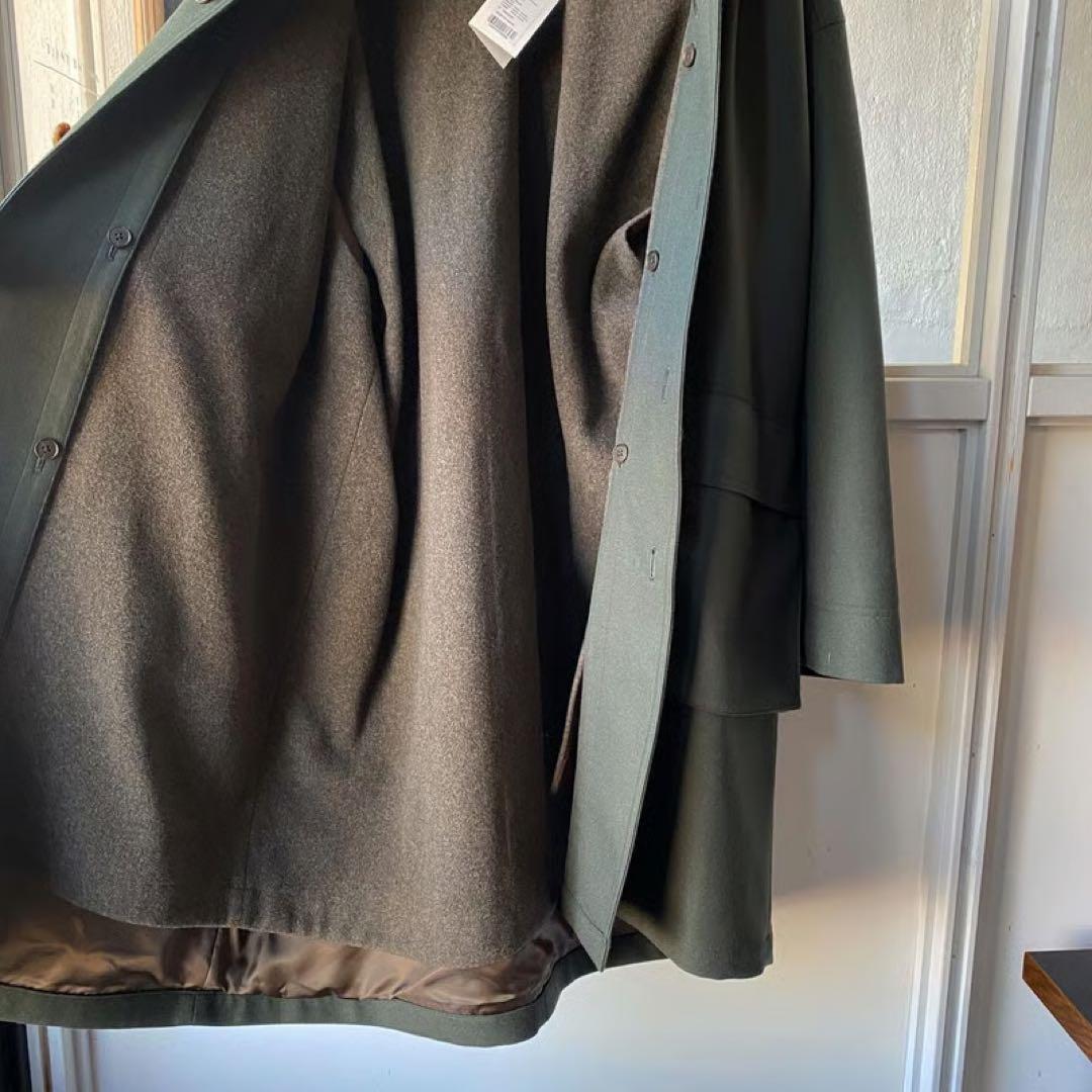 AURALEE ライトメルトン・フーデッドライナーコート