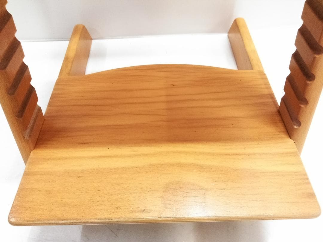 ストッケ トリップトラップ 木製 ハイチェア 高さ調節可能★