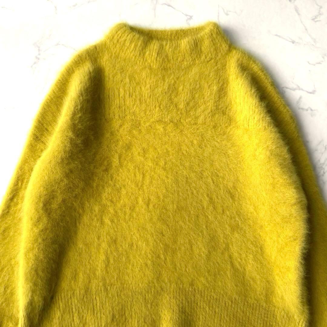 Jines フォックスカシミヤハイネックバックスリットニット 定価20,900円