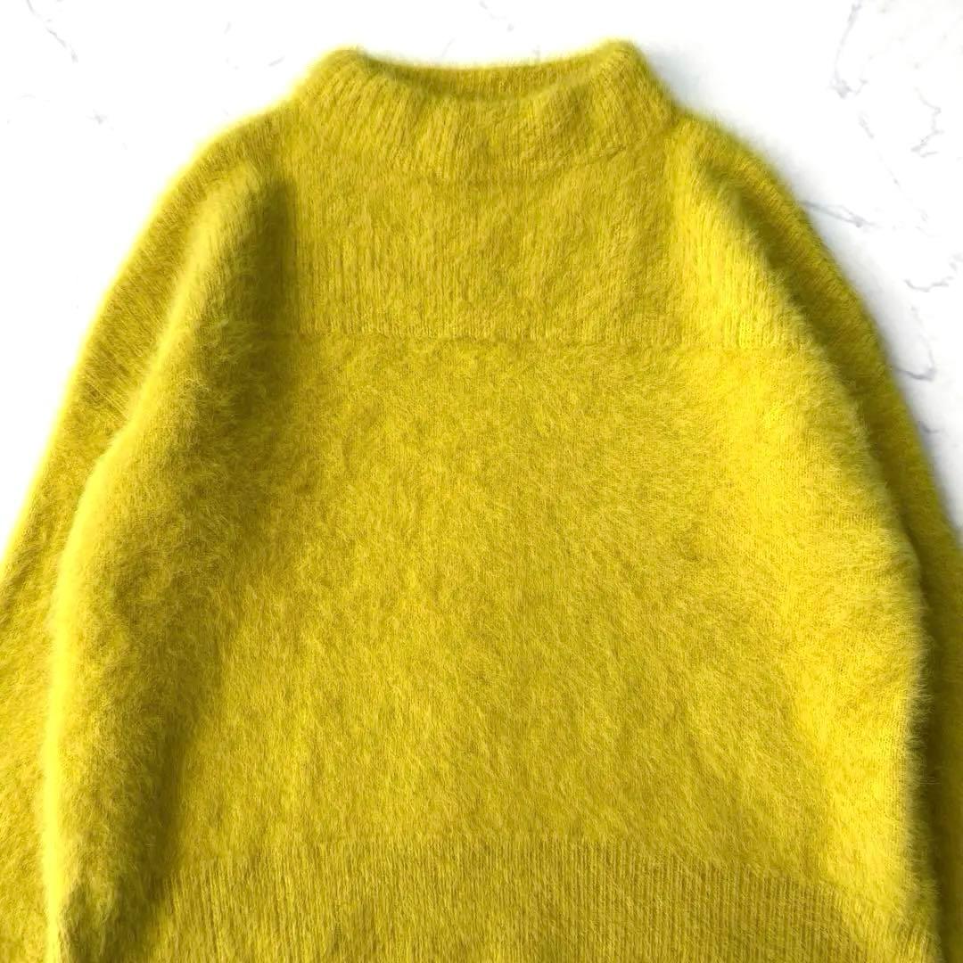 Jines フォックスカシミヤハイネックバックスリットニット 定価20,900円