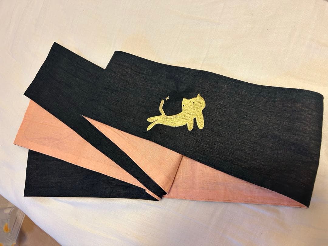 tsumori chisato 浴衣 ホタルの川辺【猫の帯とセット】