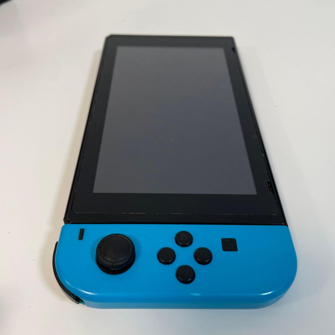 【訳あり】Nintendo Switch 青/黒 ドック付き