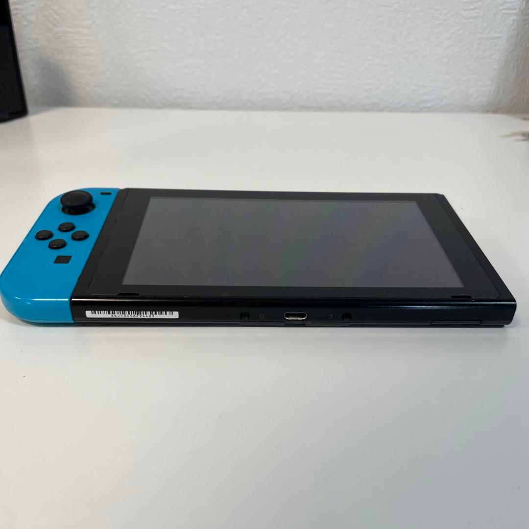 【訳あり】Nintendo Switch 青/黒 ドック付き
