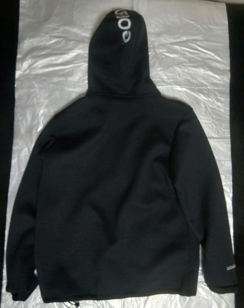 ト*オ様 RUFFLOG ラフロッグ　ブラック フルジップ パーカー RUFFロ