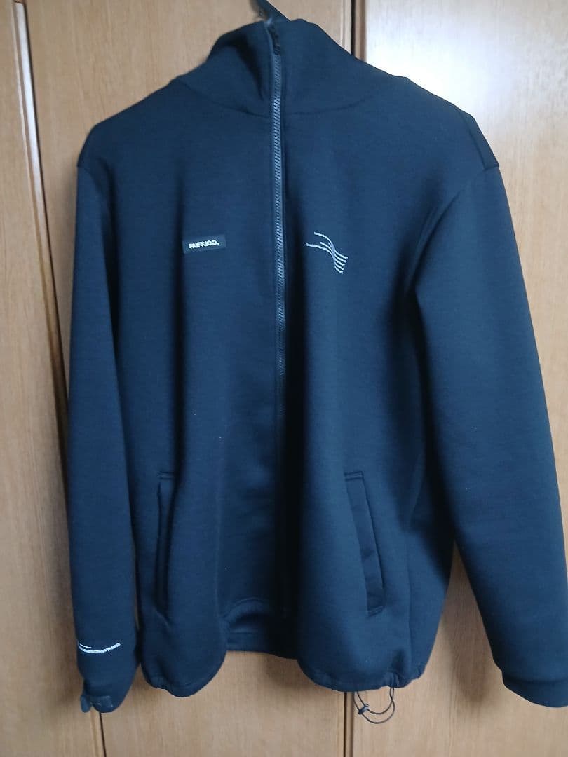 ト*オ様 RUFFLOG ラフロッグ　ブラック フルジップ パーカー RUFFロ