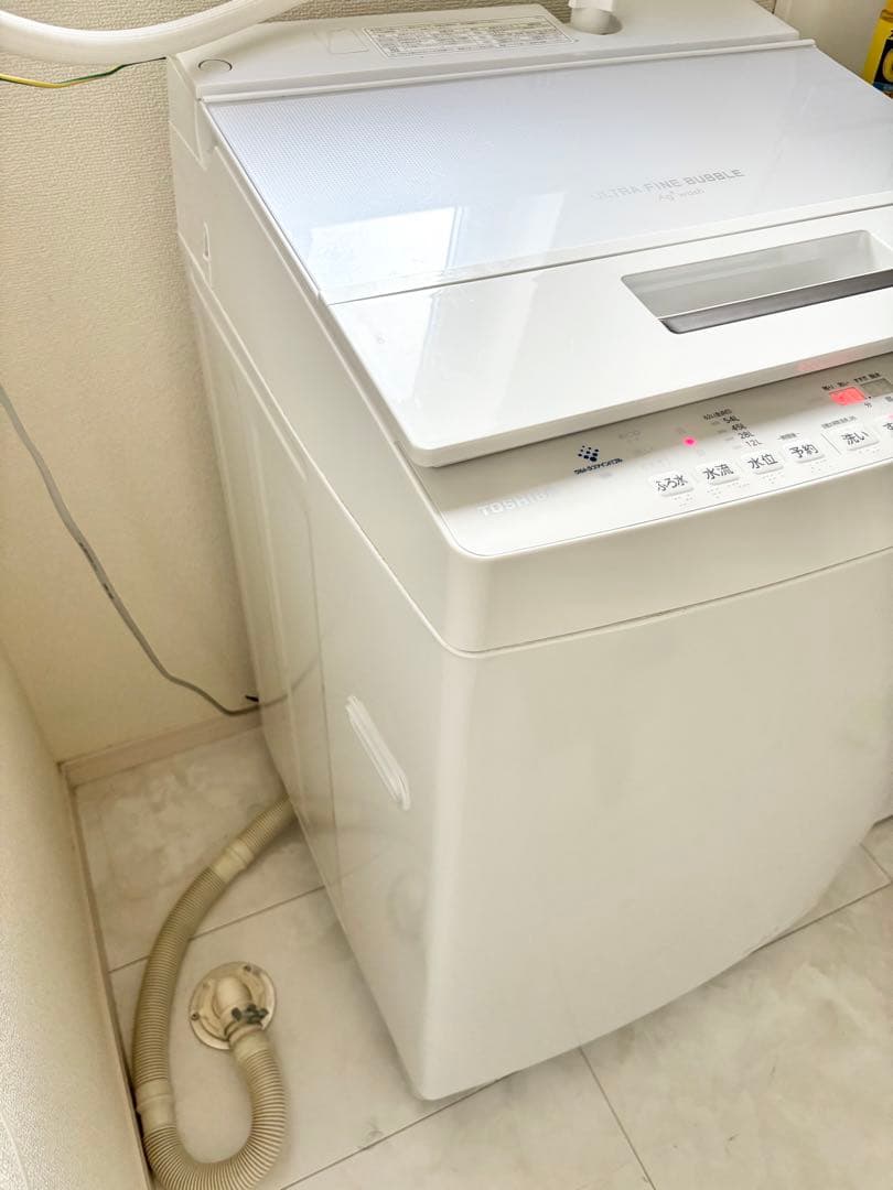 名古屋市 引き取り TOSHIBA 2022年 洗濯機 8kg AW-8DH