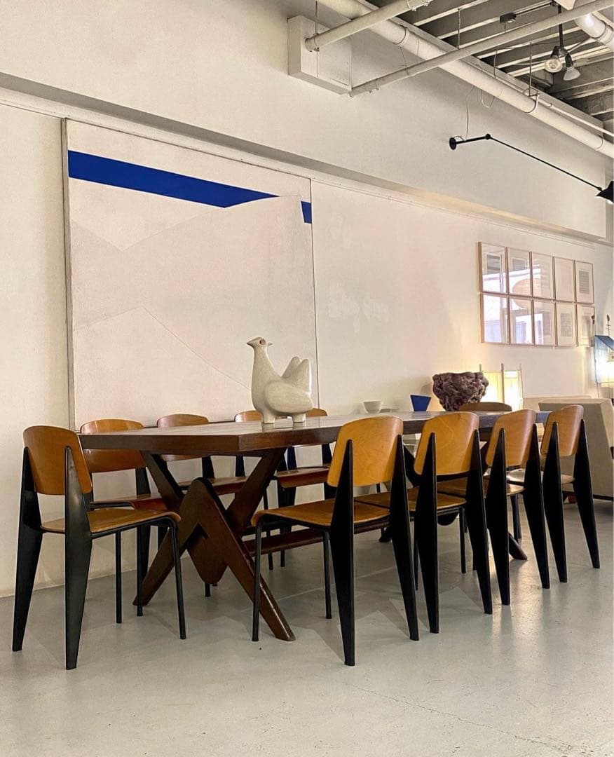 新品2脚セットJean Prouve STANDARD CHAIR リプロダクト