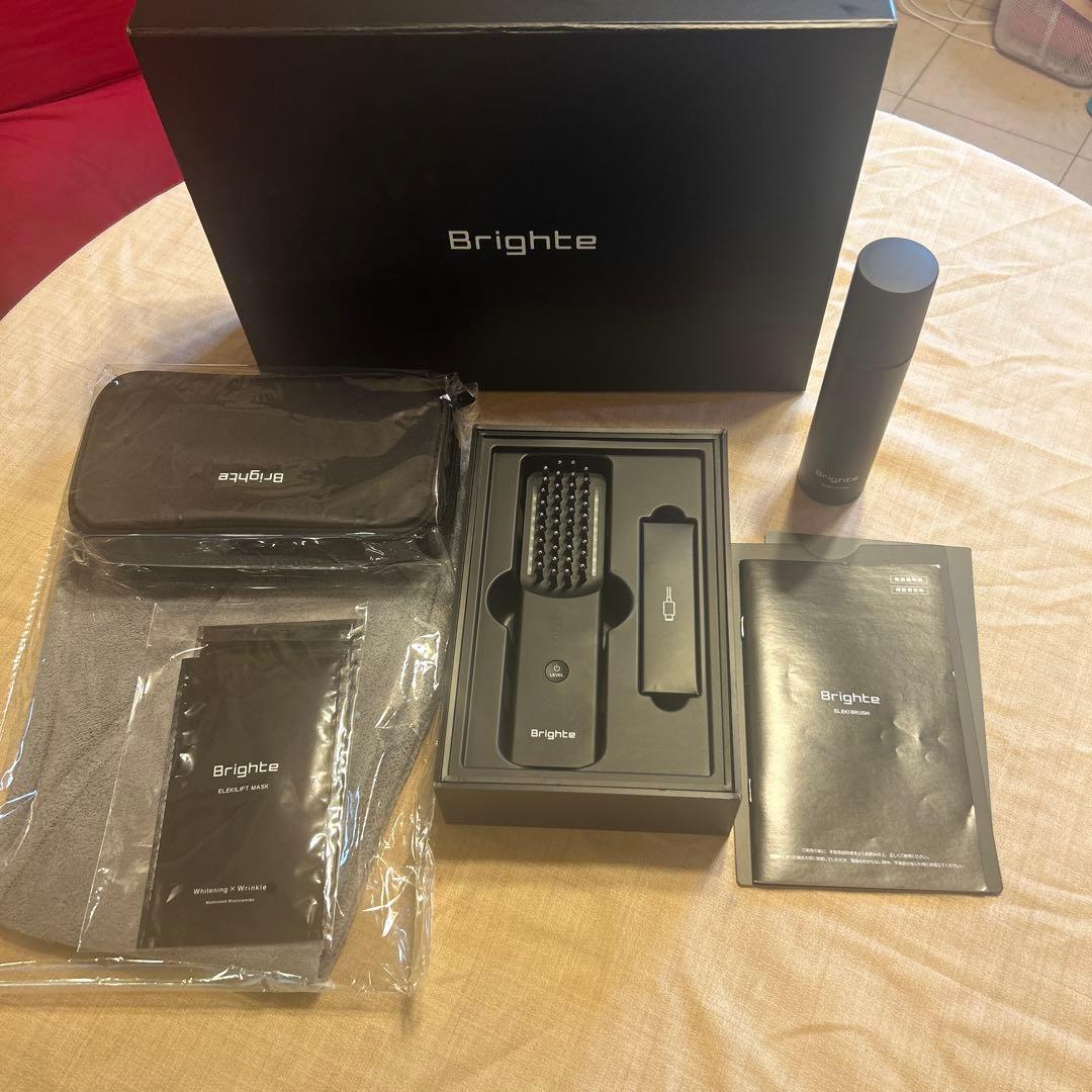 【美品】Brighte ELEKI BRUSH BRT-FS145旧型　美顔器