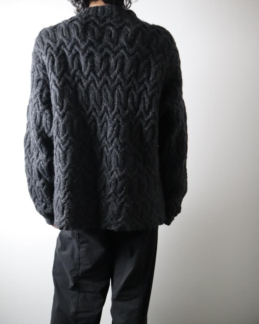 J.CREW 90s ケーブル チャンキー ウール ニット セーター 巨人タグ