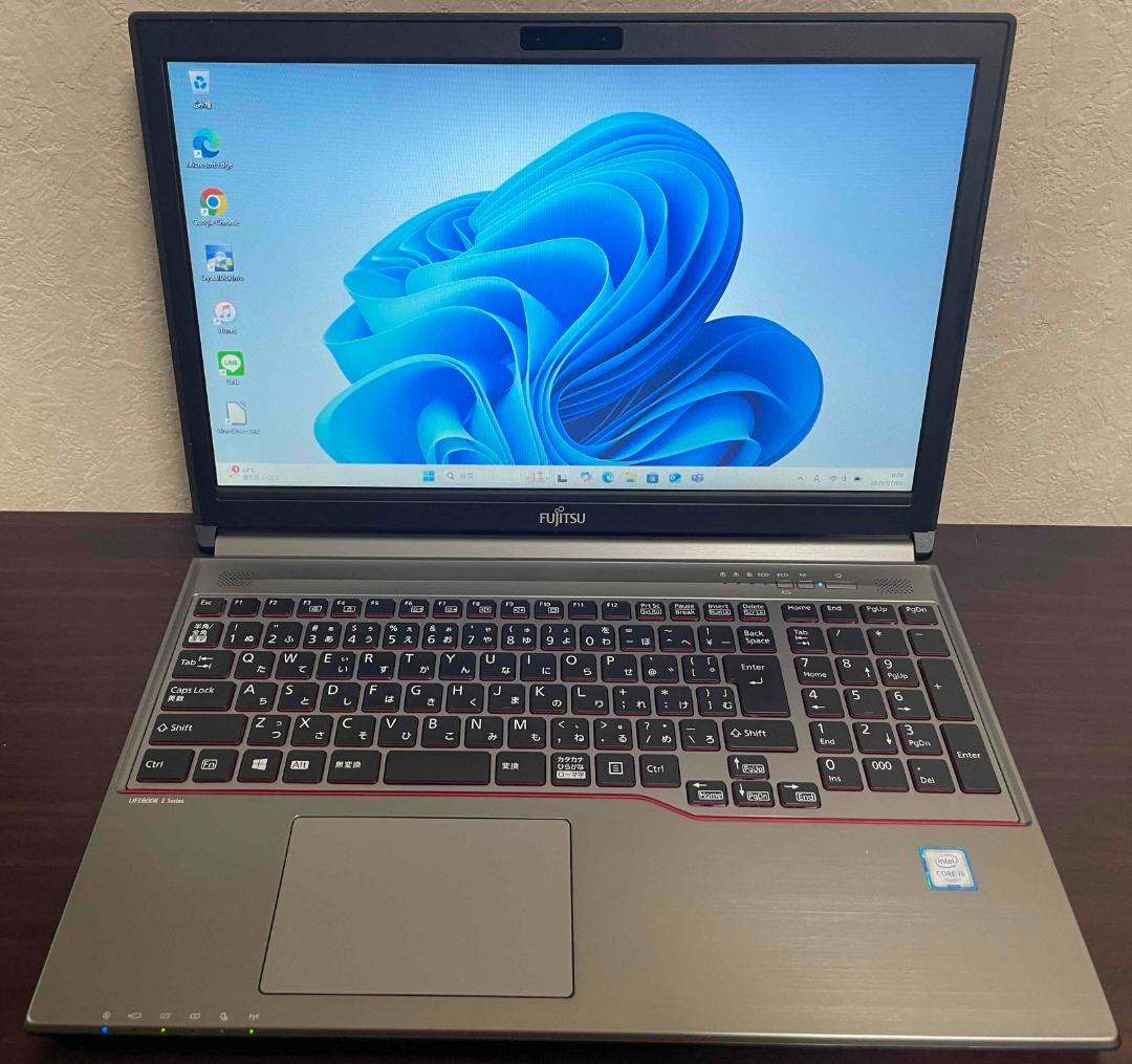 Win11 富士通LIFEBOOK 第6世代i5 メモリ12GBSSD512GB