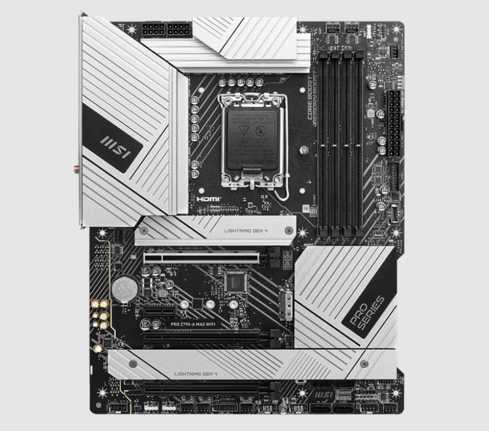 新品未開封品　MSI PRO Z790-A MAX WIFI マザーボード②