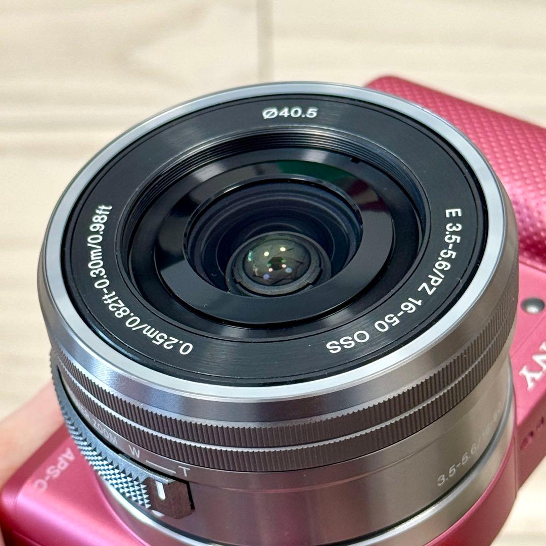 α5000 ILCE-5000 パワーズームレンズキット ピンク