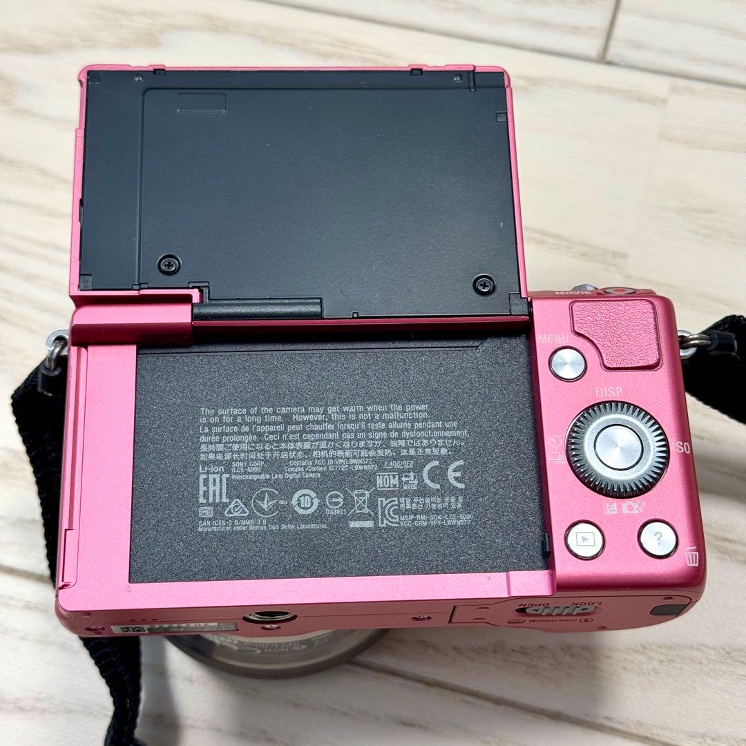 α5000 ILCE-5000 パワーズームレンズキット ピンク